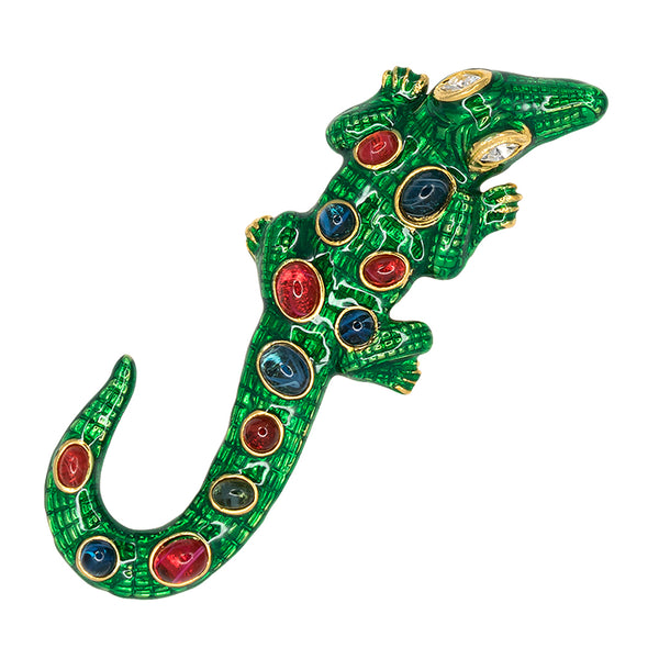 kenneth jay lane Alligator Pin