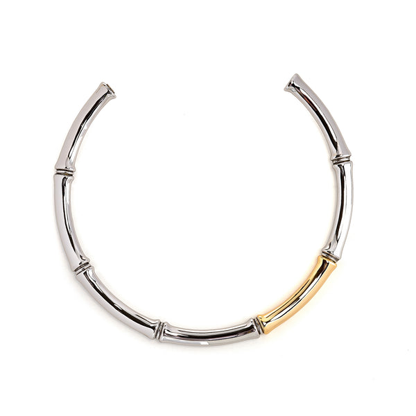 kenneth jay lane Bamboo Slip-On Collar Necklace
