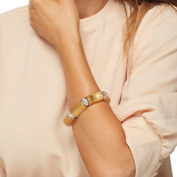 kenneth jay lane Bamboo Stretch Bracelet