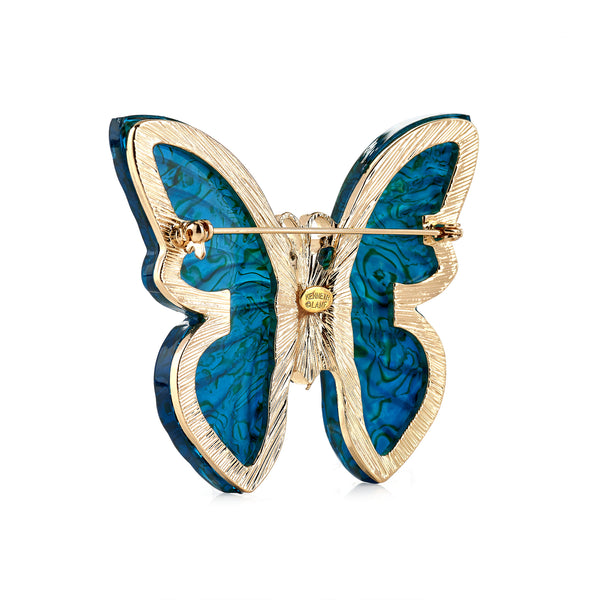 Kenneth Jay Lane Barbara Bush Butterfly Brooch