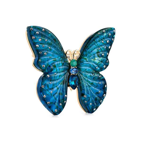 kenneth jay lane Barbara Bush Butterfly Brooch
