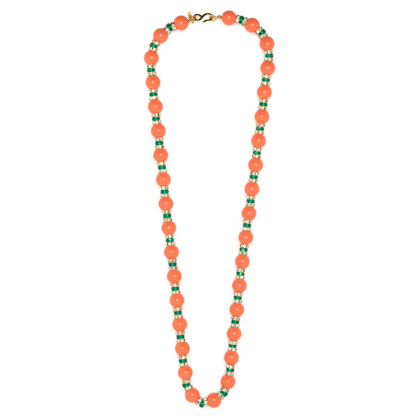 kenneth jay lane Coral Rhondells Necklace