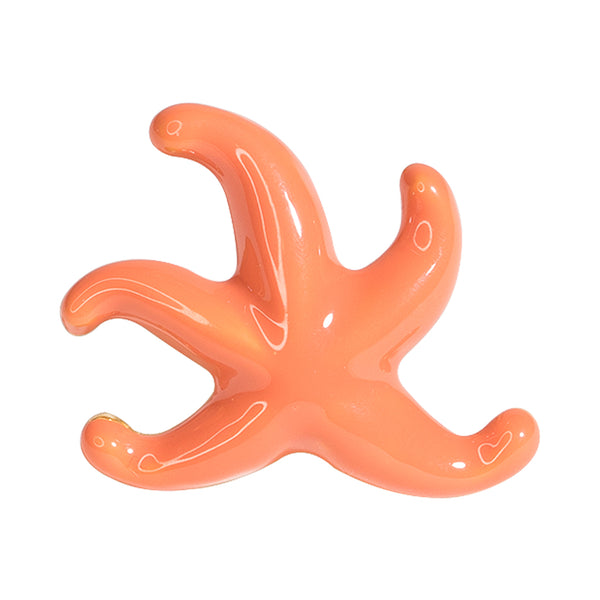 Kenneth Jay Lane Coral Starfish Ring