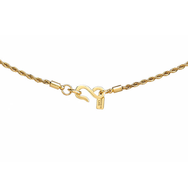 Kenneth Jay Lane Coral Tusk Pendant Necklace