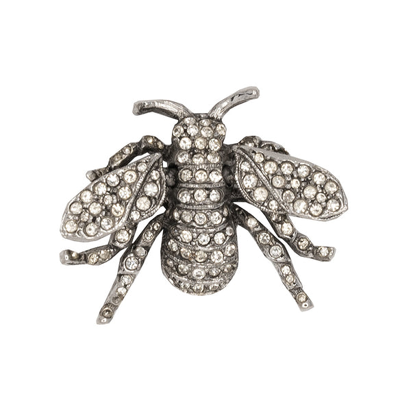 kenneth jay lane Crystal Bee Pin