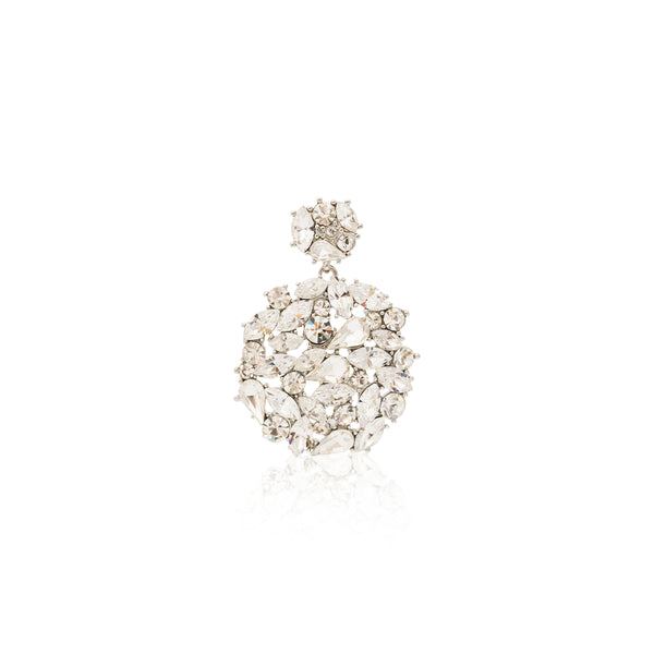 Kenneth Jay Lane Crystal Cluster Earrings