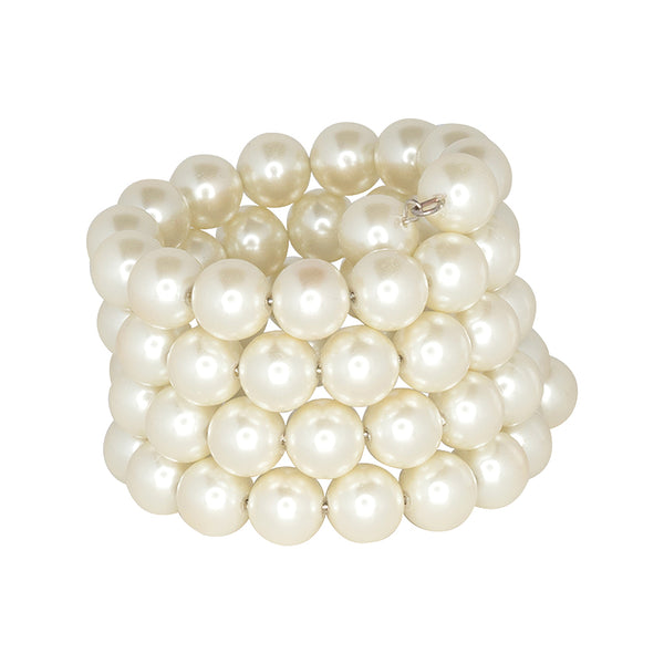 kenneth jay lane Cultura Pearl Coil Bracelet