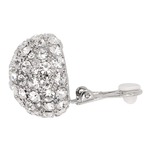 Kenneth Jay Lane Disco Ball Clip Earrings