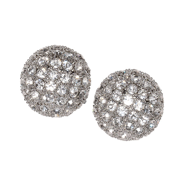 kenneth jay lane Disco Ball Clip Earrings