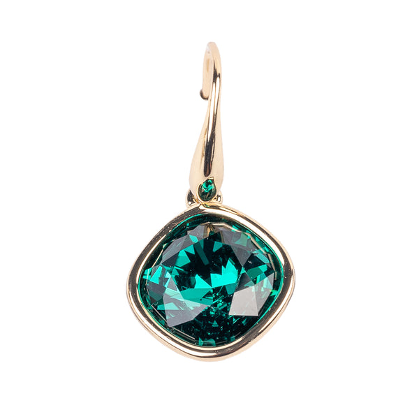Kenneth Jay Lane Emerald Square Earring