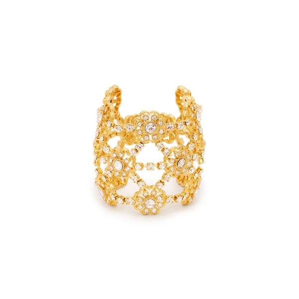 kenneth jay lane Flower Cluster Bracelet