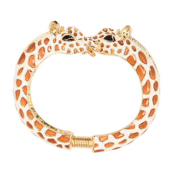 kenneth jay lane Giraffe Heads Bangle