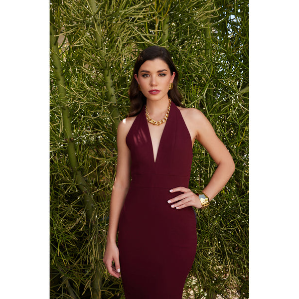 Kenneth Jay Lane Gold And Crystal Link Necklace