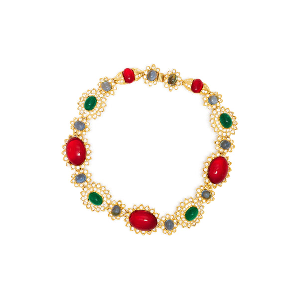 kenneth jay lane Gold & Gemstone Necklace