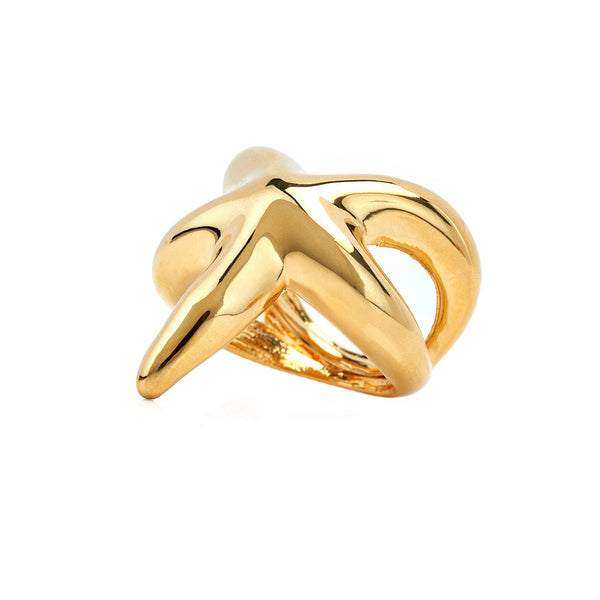 kenneth jay lane Gold Starfish Ring