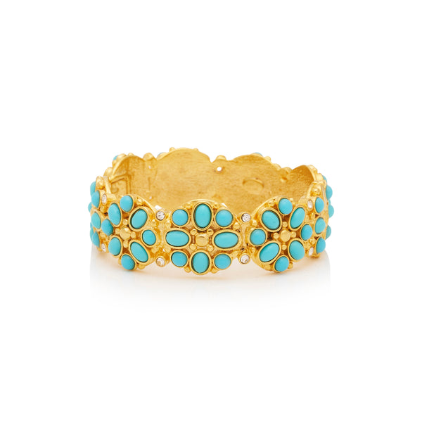 kenneth jay lane Gold & Turquoise Bracelet