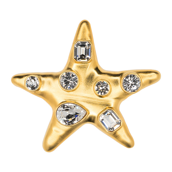 kenneth jay lane Jackie Onassis Crystal Star Pin