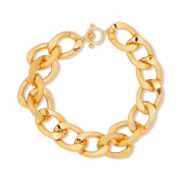 kenneth jay lane Large Link Gold Chain Necklace kenneth jay lane Large Link Gold Chain Necklace