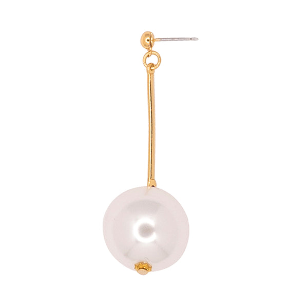 Kenneth Jay Lane Large Pearl Drop Earrings