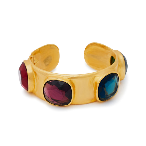 kenneth jay lane Multicolored Stations Cuff