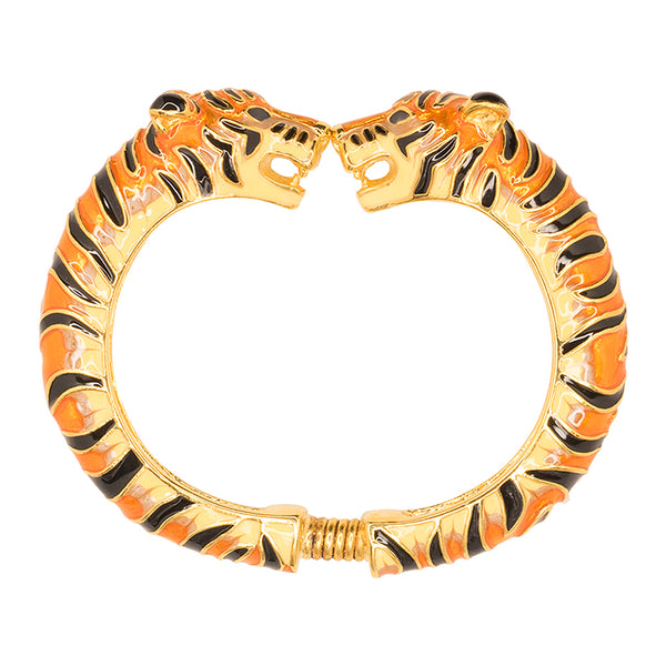 kenneth jay lane Orange Tiger Bracelet
