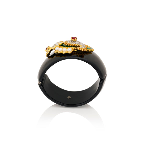 Kenneth Jay Lane Paisley Cuff Bracelet