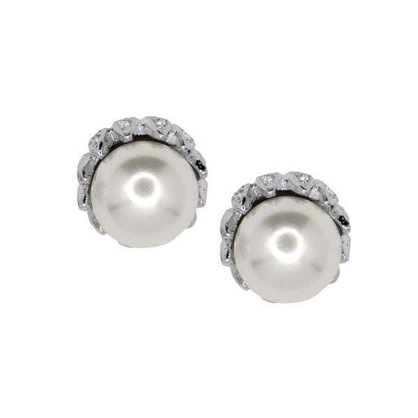 kenneth jay lane Pearl Bud Earrings