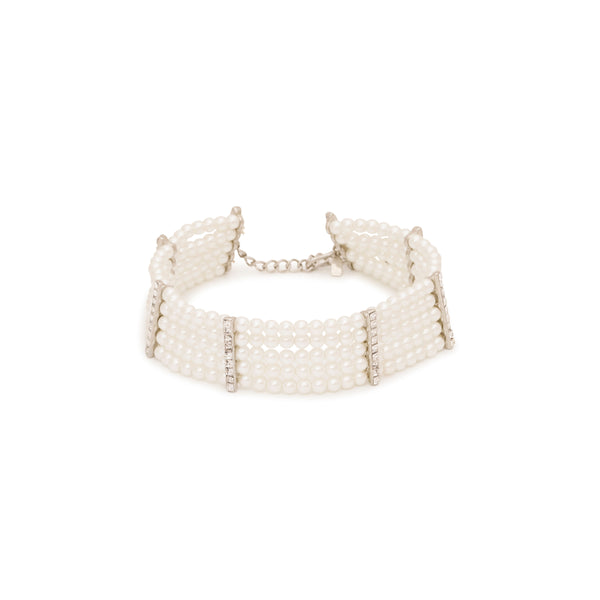 kenneth jay lane Pearl Choker Necklace