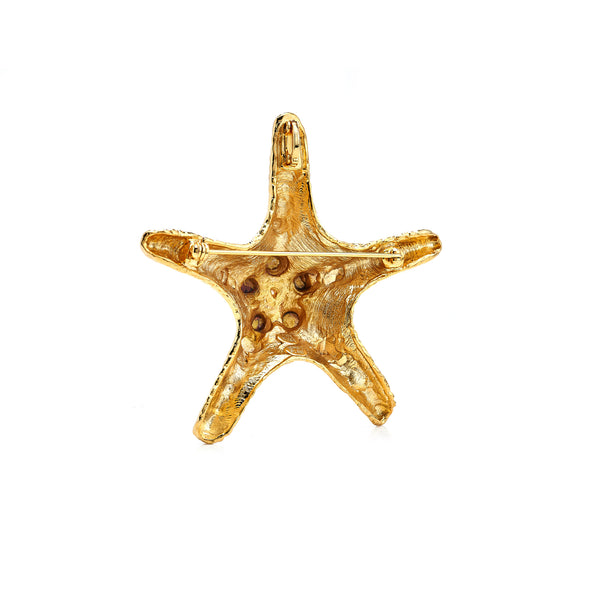 Kenneth Jay Lane Pearl Starfish Pin