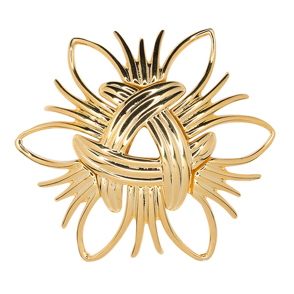 kenneth jay lane Polished Gold Spray Pin
