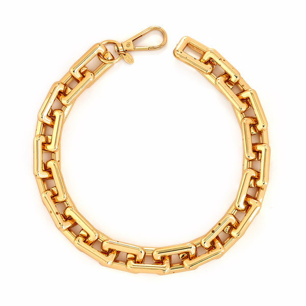 kenneth jay lane Rectangle Link Necklace