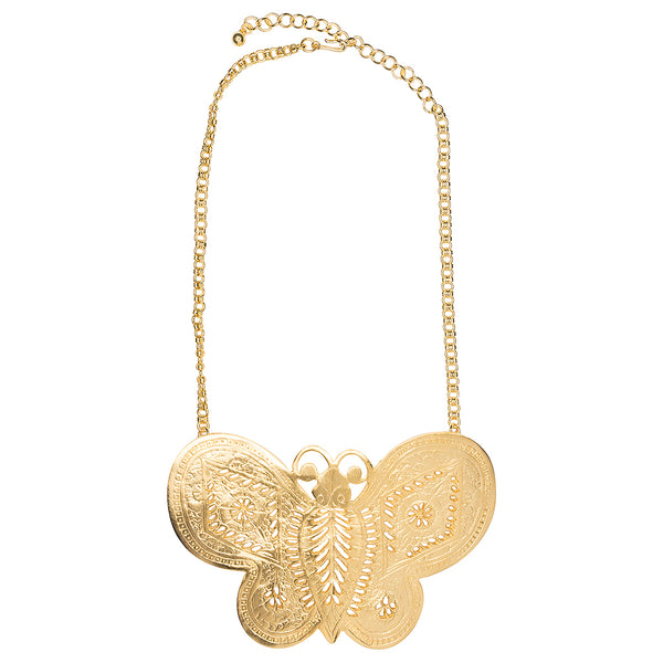 kenneth jay lane "SATC" Butterfly Necklace