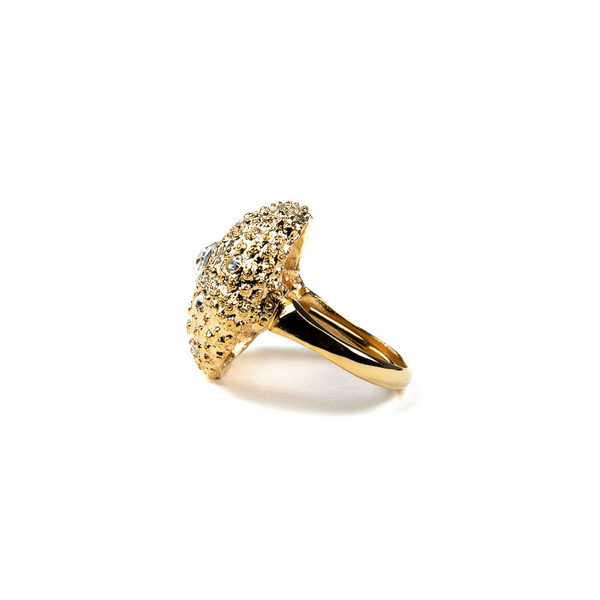 Kenneth Jay Lane Sea Urchin Adjustable Ring