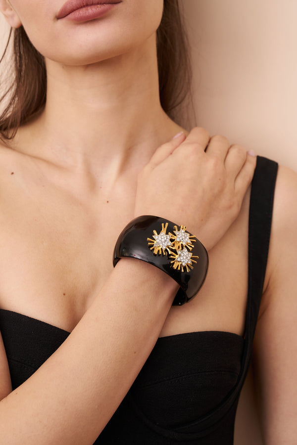 Kenneth Jay Lane Starburst Cuff Bracelet