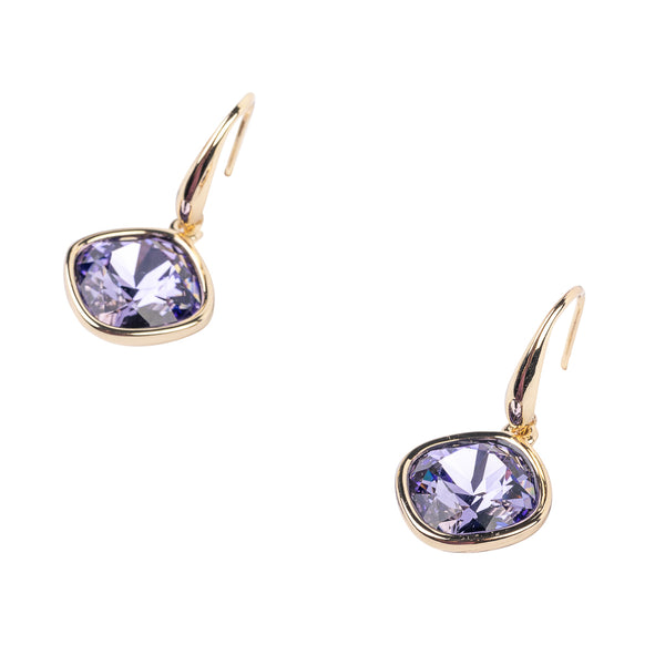 Kenneth Jay Lane Tanzanite Square Earring