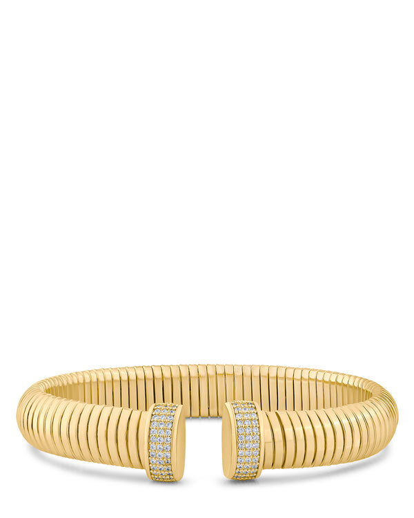 kenneth jay lane Thin Coil Cuff