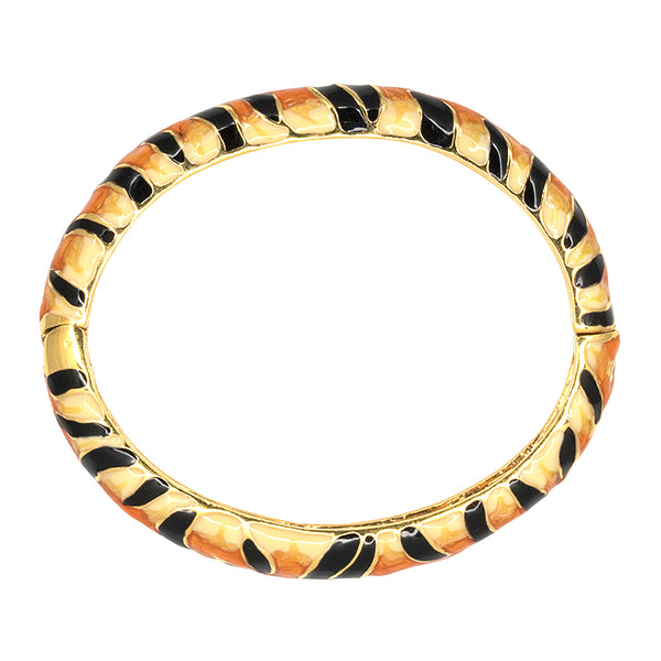 kenneth jay lane Tiger Print Bracelet