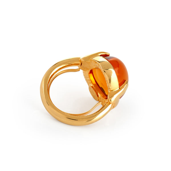 Kenneth Jay Lane Triple Prong Adjustable Ring