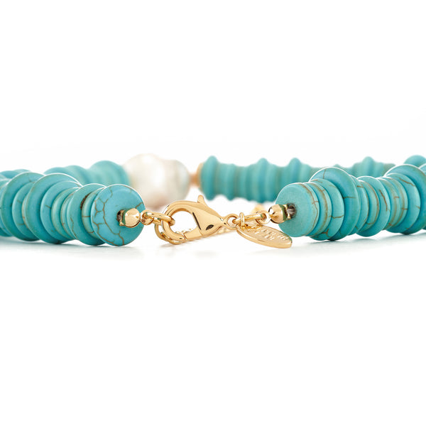 Kenneth Jay Lane Turquoise Chips Strand Necklace