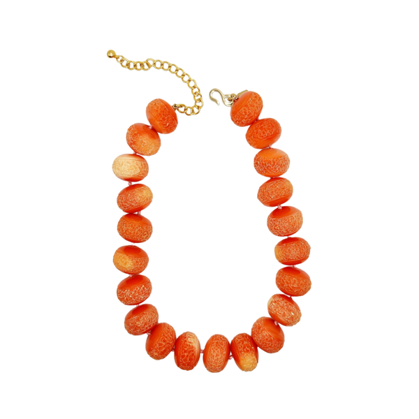 kenneth jay lane Vintage Coral Bead Necklace