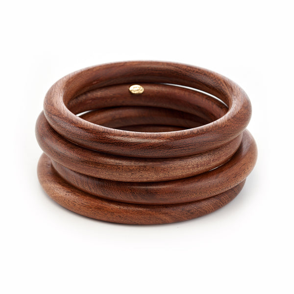 kenneth jay lane Wood Bangle Bracelets