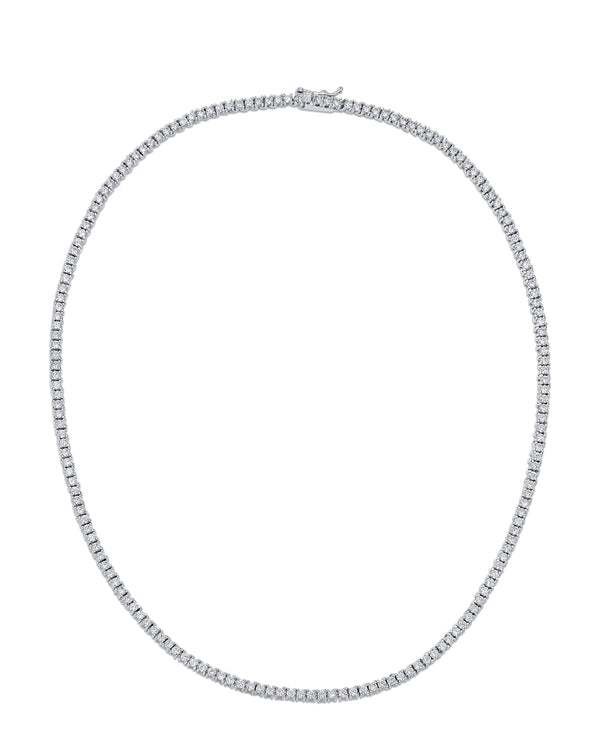 kenneth jay lane Round Cubic Zirconia Tennis Necklace