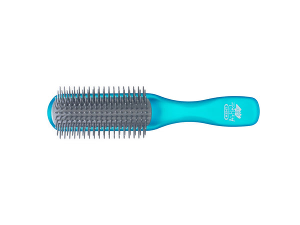 Kent Brushes AirHedz Glo Half Round Detangling Brush In Blue