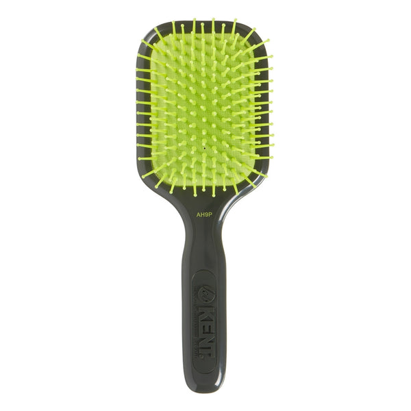 Kent Brushes AirHedz Medium Paddle Brush With Fine Quill Grey