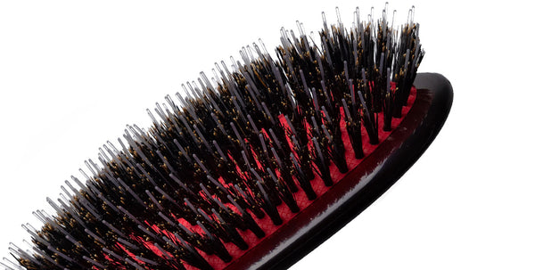Kent Brushes Classic Shine Medium Mixed Bristle Hairbrush