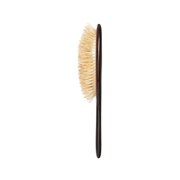 Kent Brushes Classic Shine Medium Soft White Pure Bristle Hairbrush