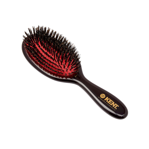 kent brushes Classic Shine Small Pure Black Bristle Hairbrush