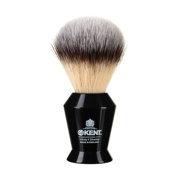 Kent Brushes Infinity Plus Black Synthetic Shaving Brush