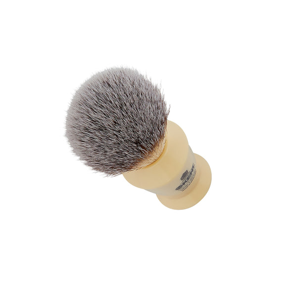 Kent Brushes Infinity Plus Ivory White Synthetic Shaving Brush