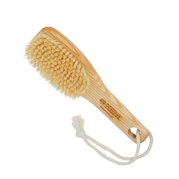kent brushes Ash Pure White Bristle Shower Bat